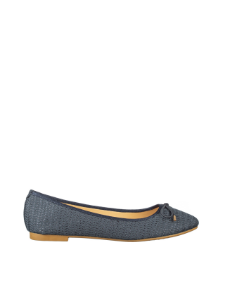 LAST SIZE, Ceriza kék női balerina - Kalapod.hu